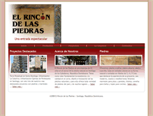 Tablet Screenshot of elrincondelaspiedras.com